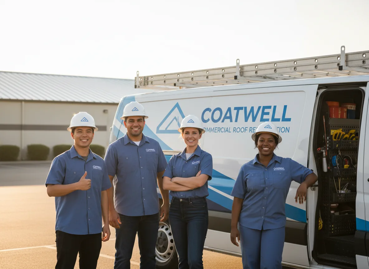 Commercial roof coating company in Zearing, IA